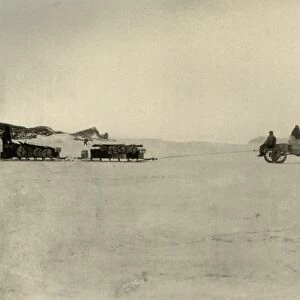 The Motor Hauling Stores for a Depot, 1909