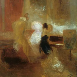 Music Party, East Cowes Castle, c1835. Artist: JMW Turner