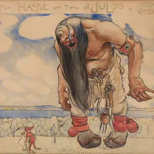 Till Hasse Att Titta Pa Jul 1903 Print Till Hasse Att Titta Pa Jul 1903 Print