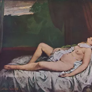 Nu couche, mid 19th century, (1937). Artist: Gustave Courbet