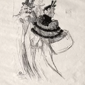 The Old Gentlemen, 1894. Creator: Henri de Toulouse-Lautrec (French, 1864-1901)