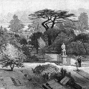 The old physic garden, Chelsea, 1890