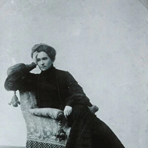 Olga Leonardovna Knipper-Chekhova, 1904. Artist: Photo studio S. Kogan