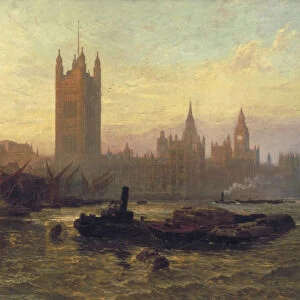 The Palace of Westminster, 1892. Artist: George Vicat Cole