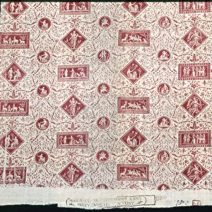 Panel (Furnishing Fabric), France, 1795 / 99. Creator: Oberkampf Manufactory