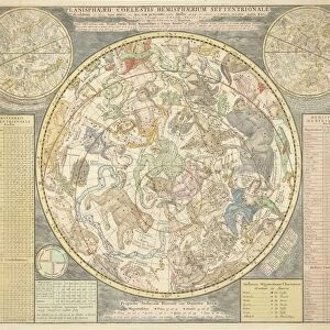 Planisphaerii Coelestis Hemisphaerium Septentrionale, 1706