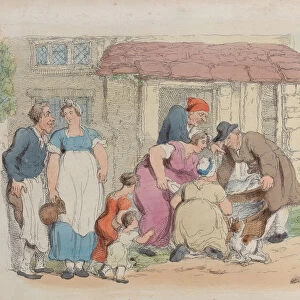 Plate 2, from World in Miniature, 1816. 1816. Creator: Thomas Rowlandson