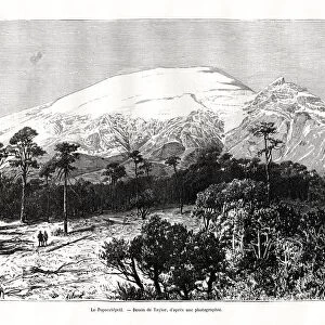 Popocatepetl, Mexico, 19th century