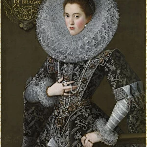 Portrait of Ana de Velasco y Giron (1585-1607), Duchess of Braganza, ca 1603