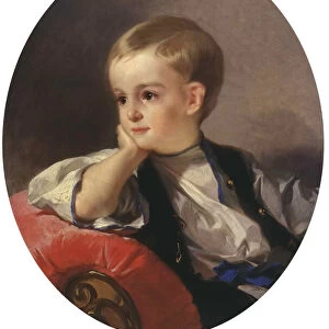 Portrait of Count Bobrinsky as child, 1882