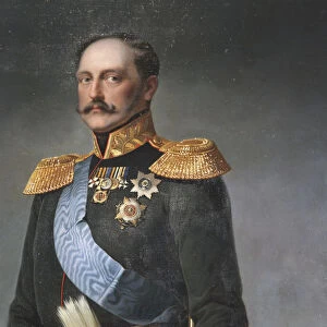 Portrait of Emperor Nicholas I, mid 19th century