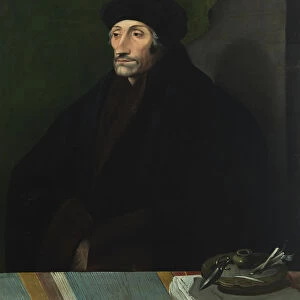 Portrait of Erasmus of Rotterdam (1467-1536), 16th century. Creator: Anonymous