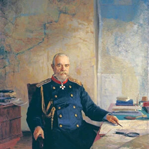 Portrait of General Nikolai Nikolayevich Obruchev (1830-1904), 1898