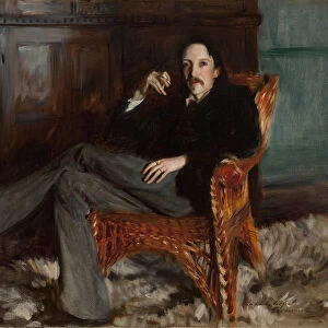 Portrait of Robert Louis Stevenson (1850-1894), 1887