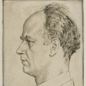 Portrait of Wilhelm Furtwangler (1886-1954), 1928