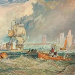 Portsmouth, c1824-5, (1905). Artist: JMW Turner