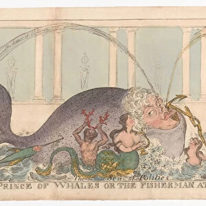 The Prince of Whales or the Fisherman at Anchor, May 1, 1812. Creator: George Cruikshank