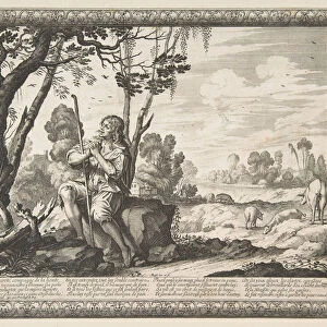 The Prodigal Son Guarding Pigs (L Enfant prodigue garde les cochons), ca. 1636