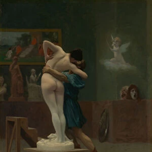 Pygmalion and Galatea, ca. 1890. Creator: Jean-Leon Gerome