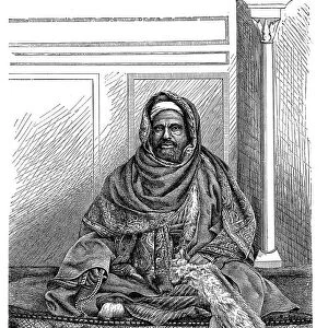 A Qadi, Islamic judge, Khartoum, Sudan, late 19th century