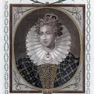 Queen Elizabeth of England, (1784). Artist: Woodman & Mutlow