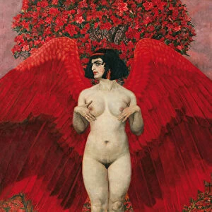 Red Angel, 1902. Artist: Mediz, Karl (1868-1945)