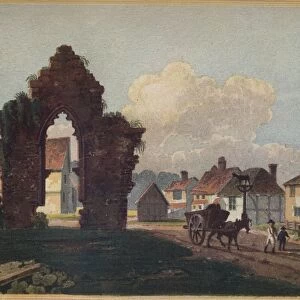 Remains of an Ancient Chapel, Milkhouse Street, Near Cranbrook, Kent, 1813. Artist: Frederick Wilton Litchfield Stockdale