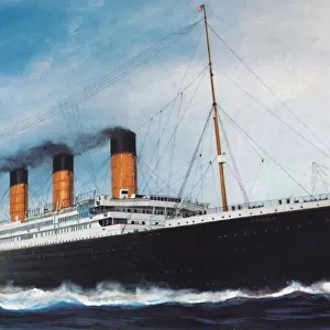 The RMS Titanic. Creator: Unknown