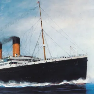 The RMS Titanic. Creator: Unknown