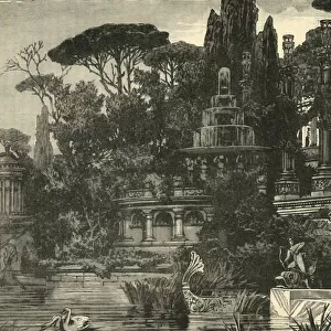A Roman Villa, 1890. Creator: Unknown