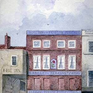 The Rose Inn, Farringdon Street, City of London, 1838