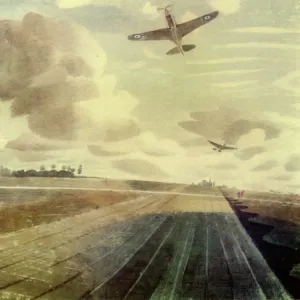 Runway Perspective, 1941, (1944). Creator: Eric Ravilious