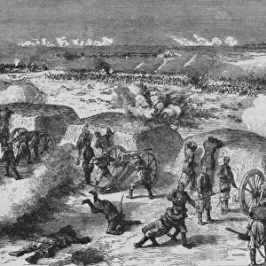 Russian Attack Upon A Turkish Redoubt, 1902