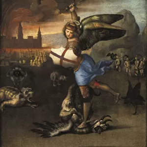 Saint Michael and the Dragon, 1503-1505