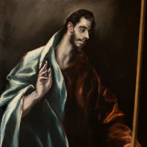 Saint Thomas the Apostle. Artist: El Greco, Dominico (1541-1614)