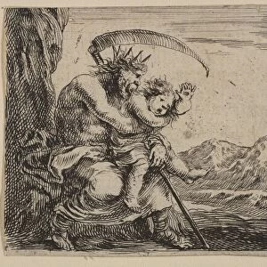 Saturn, from Game of Mythology (Jeu de la Mythologie), 1644