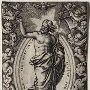 The Saviour, 1546. Creator: Hans Sebald Beham (German, 1500-1550)