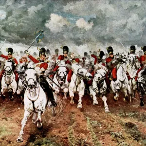 Battle of Waterloo Jigsaw Puzzle Collection: Infantry