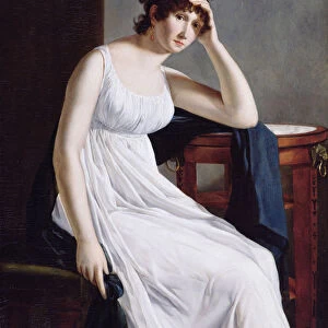 Self-Portrait, 1800s. Artist: Mayer, Constance (1775-1821)