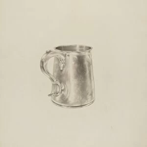 Silver Cup, c. 1938. Creator: Hester Duany