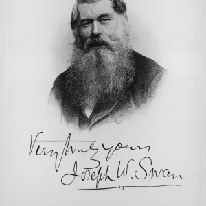 Sir Joseph Wilson Swan, scientist and inventor, c1900