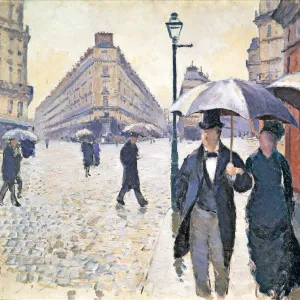 Sketch for Paris Street. Rainy Day, 1877