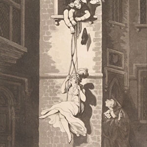 Smuggling In, or A College Trick, August 8, 1810. August 8, 1810. Creator: Heinrich Schutz
