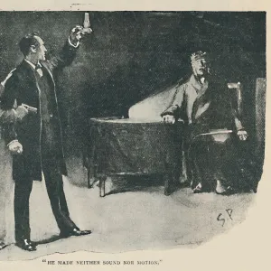 He Made Neither Sound Nor Motion, 1892. Artist: Sidney E Paget