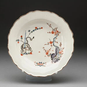Soup Plate, Worcester, c. 1770. Creator: Royal Worcester