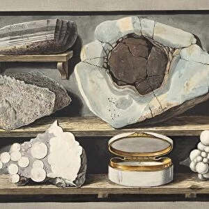Specimens of curious stones found by the Author on Mount Vesuvius, 1776