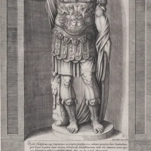 Speculum Romanae Magnificentiae: King Pyrrhus, 1562. 1562. Creator: Jacob Bos