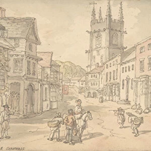 St. Austle, Cornwall, 1780-1827. Creator: Thomas Rowlandson