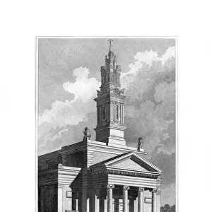 St James, Bermondsey, Surrey, 1829. Artist: R Winkles