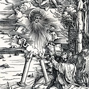 St John Devouring the Book, 1498 (1906). Artist: Albrecht Durer